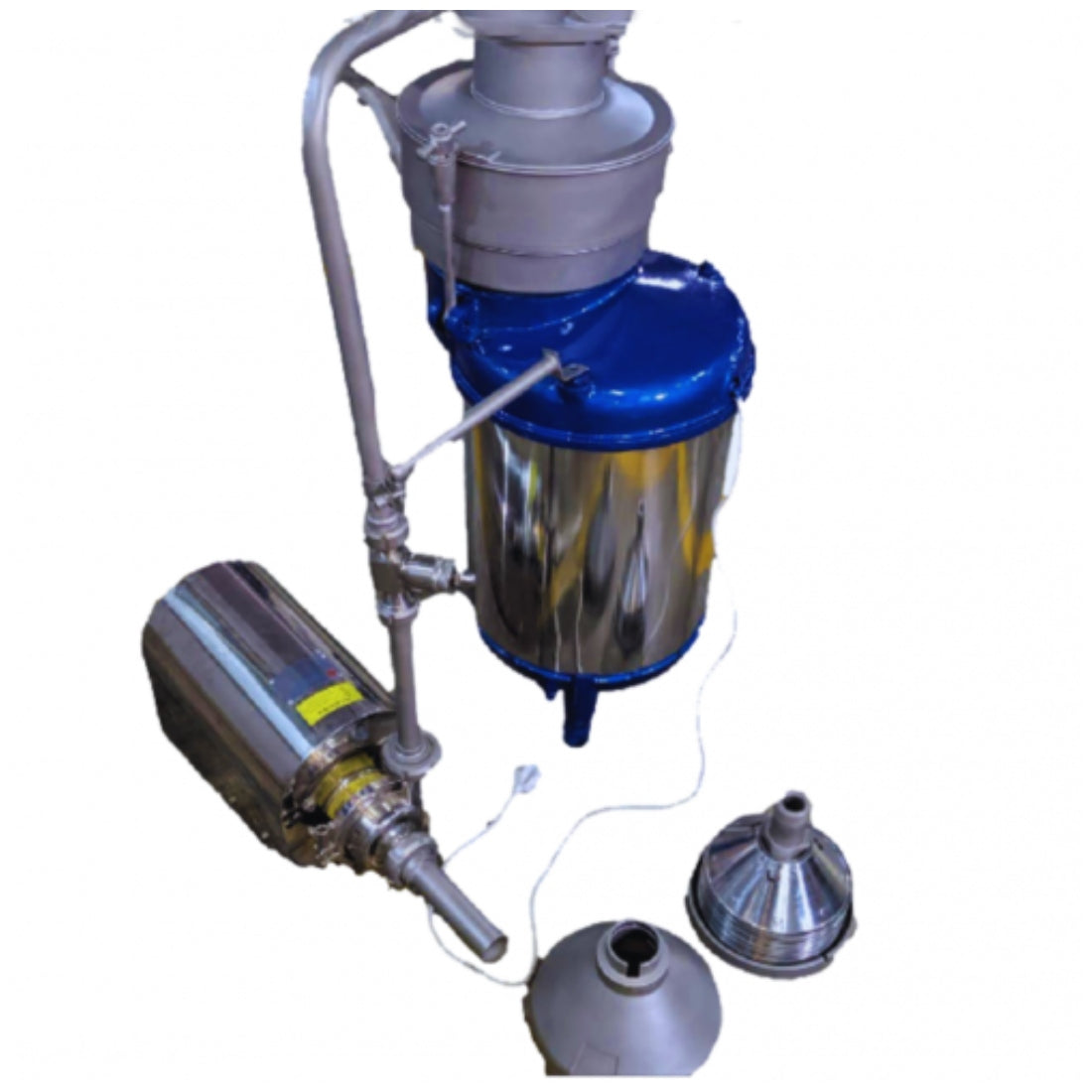 DESCREMADORA DE 1500 L/H CON BOMBA DE CARGA