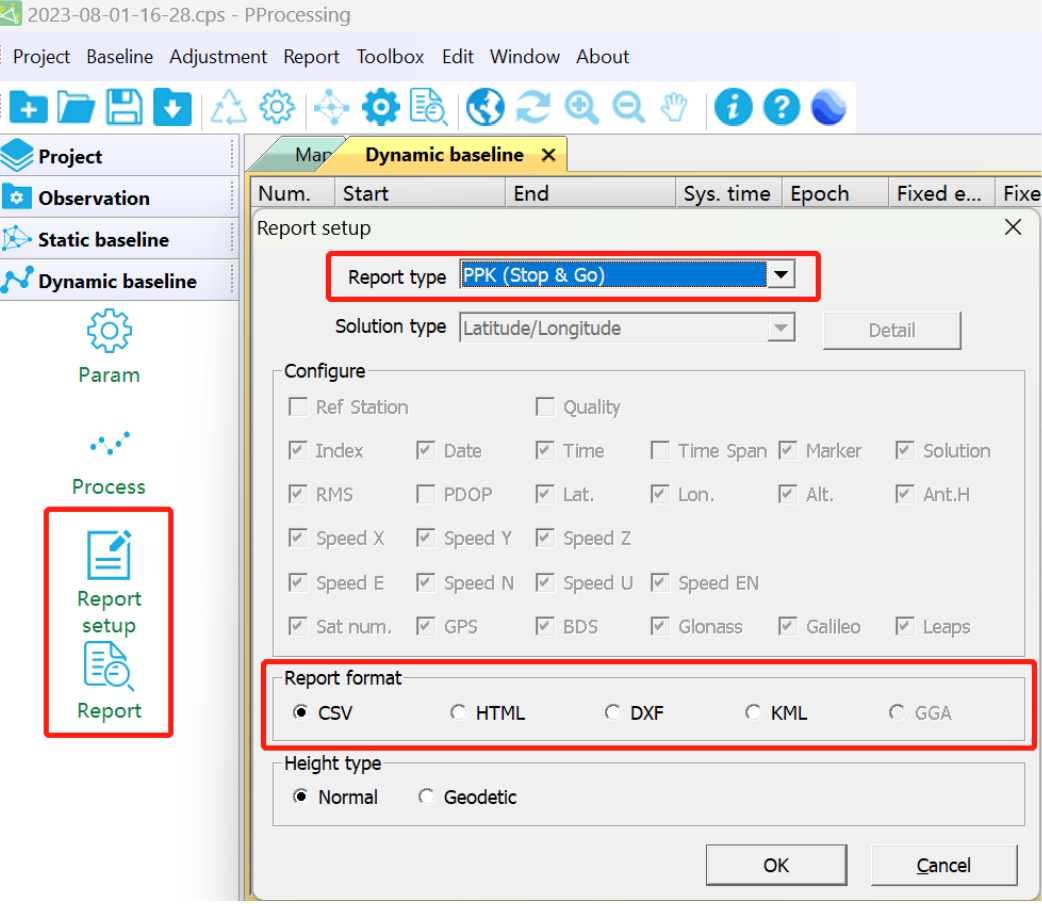 Post Processing Software para Windows, SE PROVEE SOLO CON LA COMPRA DEL RECEPTOR GNSS Y1
