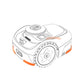 Protector de Borde Cortacesped iSERIES NAVIMOW