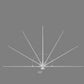 MRF105V-M01 Antena VHF marino fibra 1.10 mts 3.5 dBi con soporte y cable