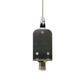 SD-MRS136 Antena VHF Marina tipo latigo 1.10 mts 3.5 dBi con soporte en L