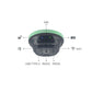 X1 ANTENA GNSS CON ACCESORIOS PARA BASE