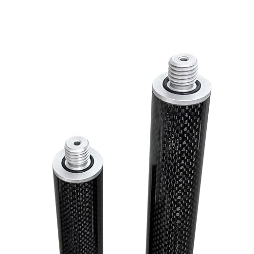 Baston de Fibra de carbono y aluminio 2 mts en 2 tramos para topografia, ingenieria y GNSS