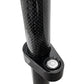 Baston de Fibra de carbono y aluminio 2 mts en 2 tramos para topografia, ingenieria y GNSS