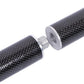 Baston de Fibra de carbono y aluminio 2 mts en 2 tramos para topografia, ingenieria y GNSS